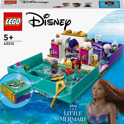 Zdjęcie produktu dla LEGO Disney Princess Historyjki Małej Syrenki, Zestaw do budowania, 5 lat(a), Plastik, 0 szt., 256 g