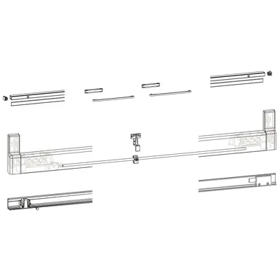 Produktbild von GU-966/200 PSK Profilbeutel, L=3960 mm, weiß