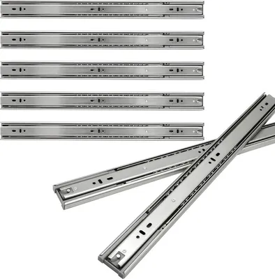 Produktbild von TolleTour Schubladenschienen Schubladenauszug Soft Close Vollauszug Vollauszug Schubladenauszüge für Schubladen Schienensystem Auszugsschienen Gleitschiene Schubladenauszug 45kg Länge 450mm 4Paar