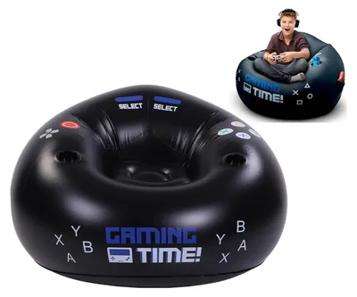 Immagine prodotto di Sedia da gaming gonfiabile con portabicchieri