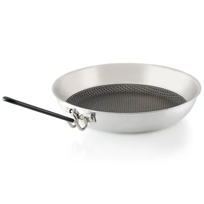 Produktbild von GSI Outdoors 68108, Pfanne, Schwarz, Edelstahl, 482 g, 226,1 mm, 215,9 mm