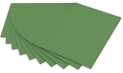 Produktbild von Folia 6153 Fotokarton - 50 x 70 cm, moosgrün