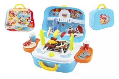 Obrázek produktu pro Sada na grilování s doplňky v plastovém kufříku
