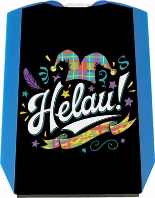 Produktbild von Narrenhut und HELAU! Karneval Parkscheibe