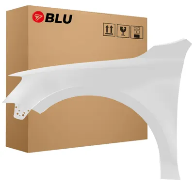 Obrázek produktu pro BLU Blatník náhrada pro VW Volkswagen Jetta VI 6 A6 LC9A Levý Bílý PureWeiss | 2010-2018 | Přední | Lakovaný | Připravený k montáži | Pozink