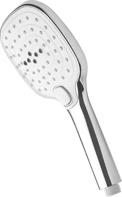 Image de Poignée de douche 3 fonctions avec bouton poussoir Ø 12 cm.