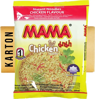 Produktbild von Mama Instantnudel Huhn Mi Ga 30x55g