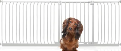Produktbild von Bettacare Elite Hundegitter, 216cm - 225cm, Weiß
