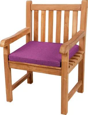 Image de Coussin d'assise pour banc, balançoire de jardin, siège, lisse. FK5 (50x50x5, Rose)