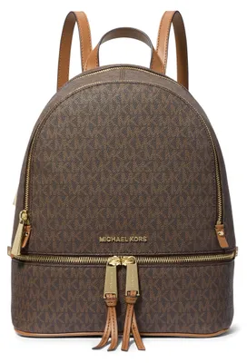 Obrázek produktu pro Batoh Michael Kors Rhea Zip, hnědý