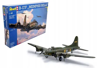 Obrázok produktu pre Revell 4297, Model lietadla s pevnými krídlami, Montážna sada, 1:48, Boeing B-17, Akékoľvek pohlavie, Plast