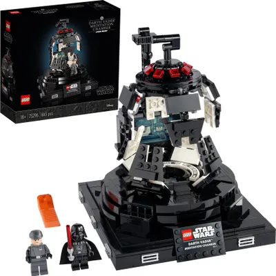 Produktbild von LEGO 75296 Star Wars Darth Vader Meditationskammer, Bauset für Erwachsene, Raumdekoration, Geschenkmodell zum Sammeln