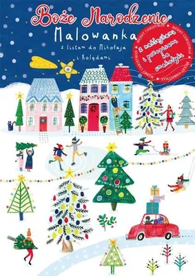Immagine prodotto di Disegno da colorare sul Natale con una lettera a Babbo Natale - opera collettiva