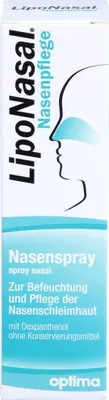 Productafbeelding van LipoNasal neusverzorging, neusspray voor het bevochtigen en verzorgen van het neusslijmvlies, met dexpanthenol, zonder conserveermiddelen, 10 ml oplossing