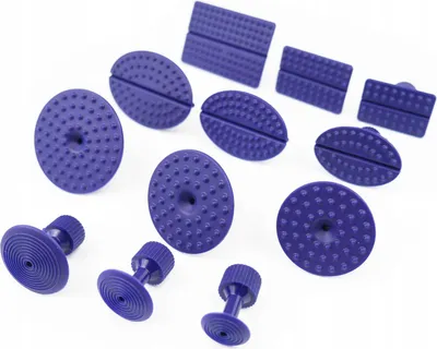 Productafbeelding van Adapters Voor Herslepen Met Lijm, Pdr-Techniek, Verschillende Vormen, 12 Stuks