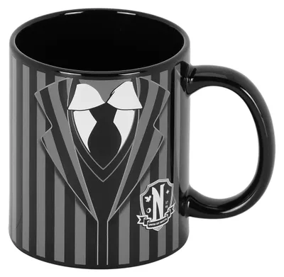 Produktbild von Keramische Tasse für heiße Getränke, schwarz