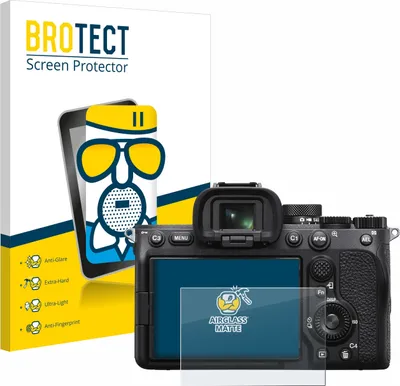 Produktbild von BROTECT Entspiegelungs Schutzglas für Sony Alpha 7 IV Schutzfolie Panzer Folie Glas Display Schutz matt