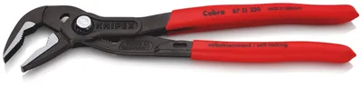 Produktbild von Knipex 87 51 250, Nut- und Federzange, 3,2 cm, 3,4 cm, Chrom-Vanadium-Stahl, Rot, 250 mm