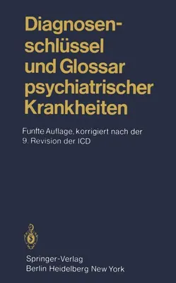Obrázok produktu pre Diagnosenschlüssel und Glossar psychiatrischer Krankheiten