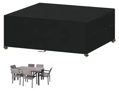 Produktbild von Schutzhülle für Gartenmöbel 220x100x75cm 420D Oxford Wasserdicht Staubfest