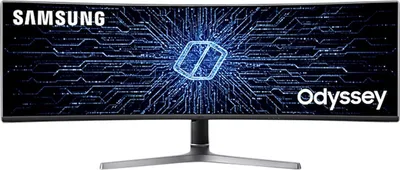 Produktbild von Gaming-Monitor Odyssey G9 CRG94SSPXEN, Schwarz, 49 Zoll, Ultra WQHD, Curved, VA, 120 Hz, 4 ms