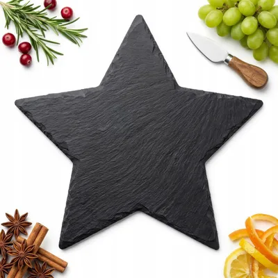Produktbild von Supplemedica Stein-Patera 20 cm Grau Servierplatte für Snacks