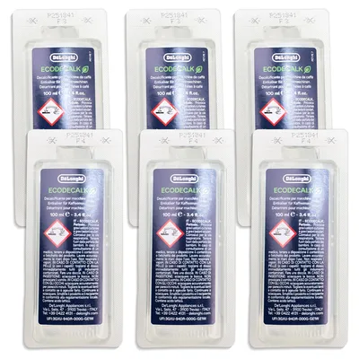 Produktbild von DeLonghi 5513292821 Entkalker 3x 2x100ml EcoDecalkMini für Kaffeemaschine
