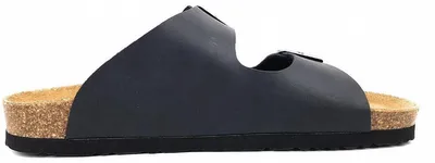 Imagen del producto de Dr. Brinkmann: Zapatos de hombre, zapatillas para estar en casa, sandalias, color negro, para uso diario