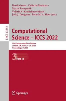 Obrázok produktu pre Computational Science - ICCS 2022