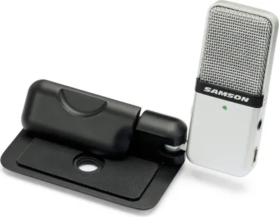Produktbild von Samson Go Mic, 20 - 18000 Hz, 16 Bit, 44.1 kHz, verkabelt, Weiß