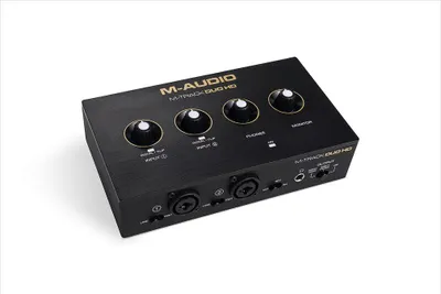 Produktbild von M-Audio M-Track Duo HD Audio-Interface 24 Bit/192 kHz 2 Combo-Eingänge USB-C