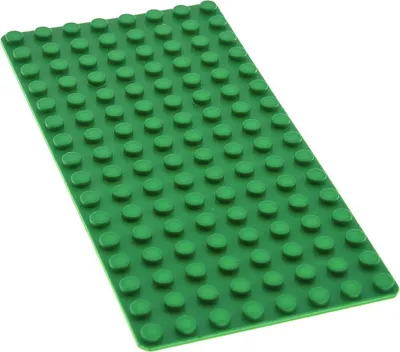 Produktbild von 1x Lego Bau Platte 8x16 flach grün Grund Basic Bauplatte Burg 4219812 3865