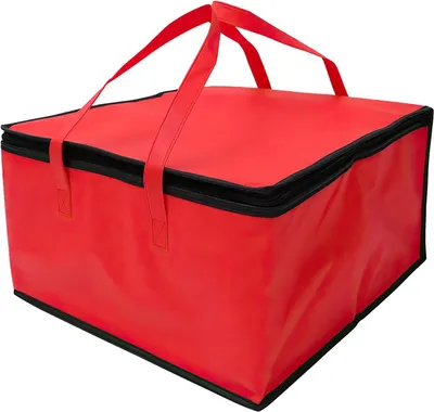 Imagen del producto de Bolsa enfriadora grande, aislada, de 40 x 40 x 24 cm, plegable, para alimentos