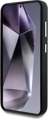 Produktbild von Guess Triangle Samsung Galaxy S25 Handyhülle Schwarz Schwarz One Size
