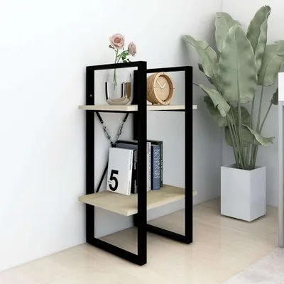 Produktbild von "2026 Aktion"Bücherregal - CLORIS - Standregal - Robust und langlebig - 2 Fächer Sonoma-Eiche 40x30x70 cm Holzwerkstoff - NeuMöbel3385706