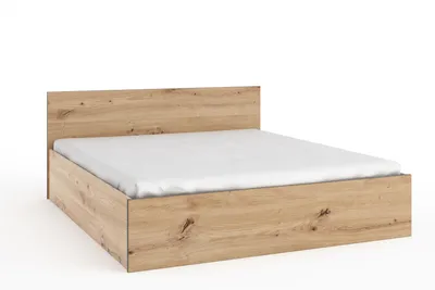 Produktbild von Bett PALMA Eiche Artisan, Doppelbett mit Bettkasten und Lattenrost, Stauraumbett 160x200 cm, mit hochklappbarer Liegefläche, Schlafzimmer