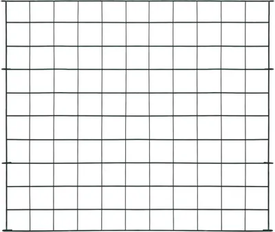 Produktbild von vidaXL Gartenzaun Set 77,5x64 cm Grün
