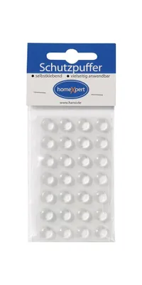 Produktbild von Schutzpuffer Clear 11,1mm Ku.transp.Linse selbstkl.