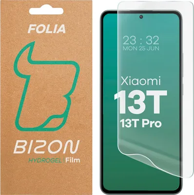 Produktbild von Hydrogel Folie für den Bildschirm für Xiaomi 13T Pro / 13T, Bizon Glass Hydrogel Front, 1 Stück