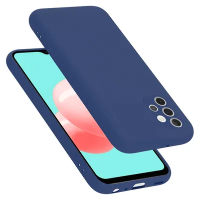 Produktbild von Cadorabo Schutzhülle für Samsung Galaxy A32 4G Hülle in Blau Handyhülle Case Cover TPU Etui