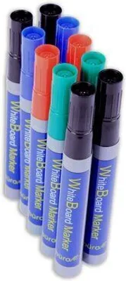 Produktbild von 10 Legamaster Whiteboard- und Flipchart-Marker TZ 1 farbsortiert