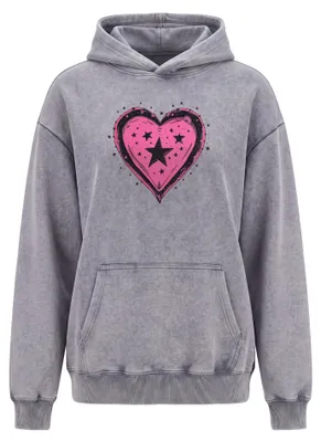 Image de SUPSLIM - Pull à capuche pour femmes, couleur gris, taille L