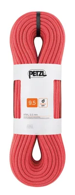 Image de Petzl Arial 9,5 mm Longueur : 60 m / Couleur : rouge