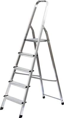 Produktbild von Haushaltsleiter einseitig begehbar 5 Stufen