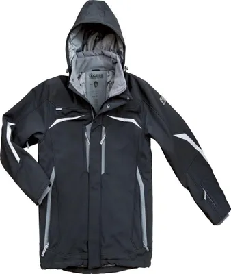 Produktbild von Excess Soft-Shell Winterjacke, Gr.L black-grey