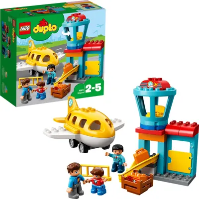 Obrázok produktu pre LEGO DUPLO My Town Airport Building Set, Stavebnica, 2 rok / roky, 29 kusov, 661 g