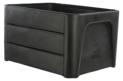 Zdjęcie produktu dla Basil Mirage Crate Click 'n Crate czarny 24l