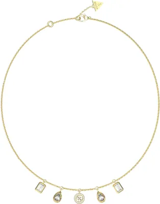 Produktbild von Damen Gold Guess Halskette 46cm