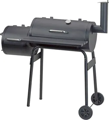 Produktbild von BBQ Smoker; Mit Seitenkammer und Kaminabzug