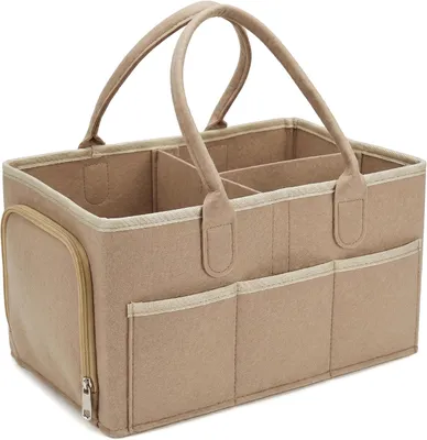 Produktbild von Windeltablett-Organizer – 36x23x18 cm, dunkelbraun